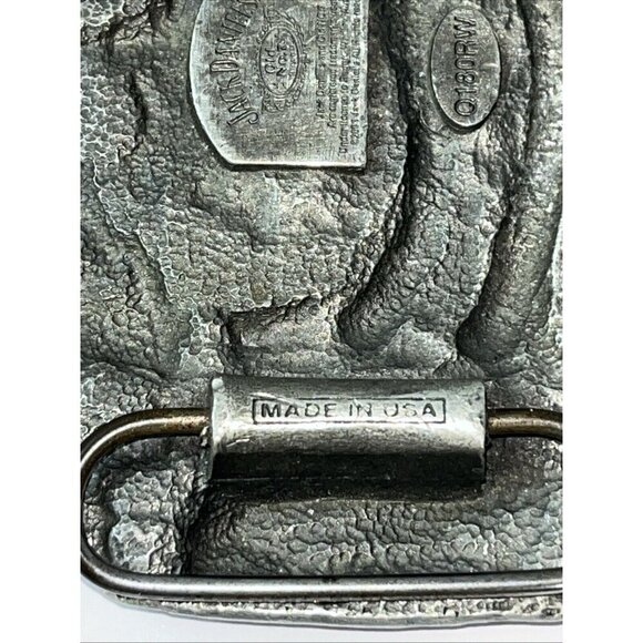 Jack Daniel’s Men’s Belt Buckle 4” X 3” Old No. 7 Q180RW Made In USA Barrels - Picture 5 of 7